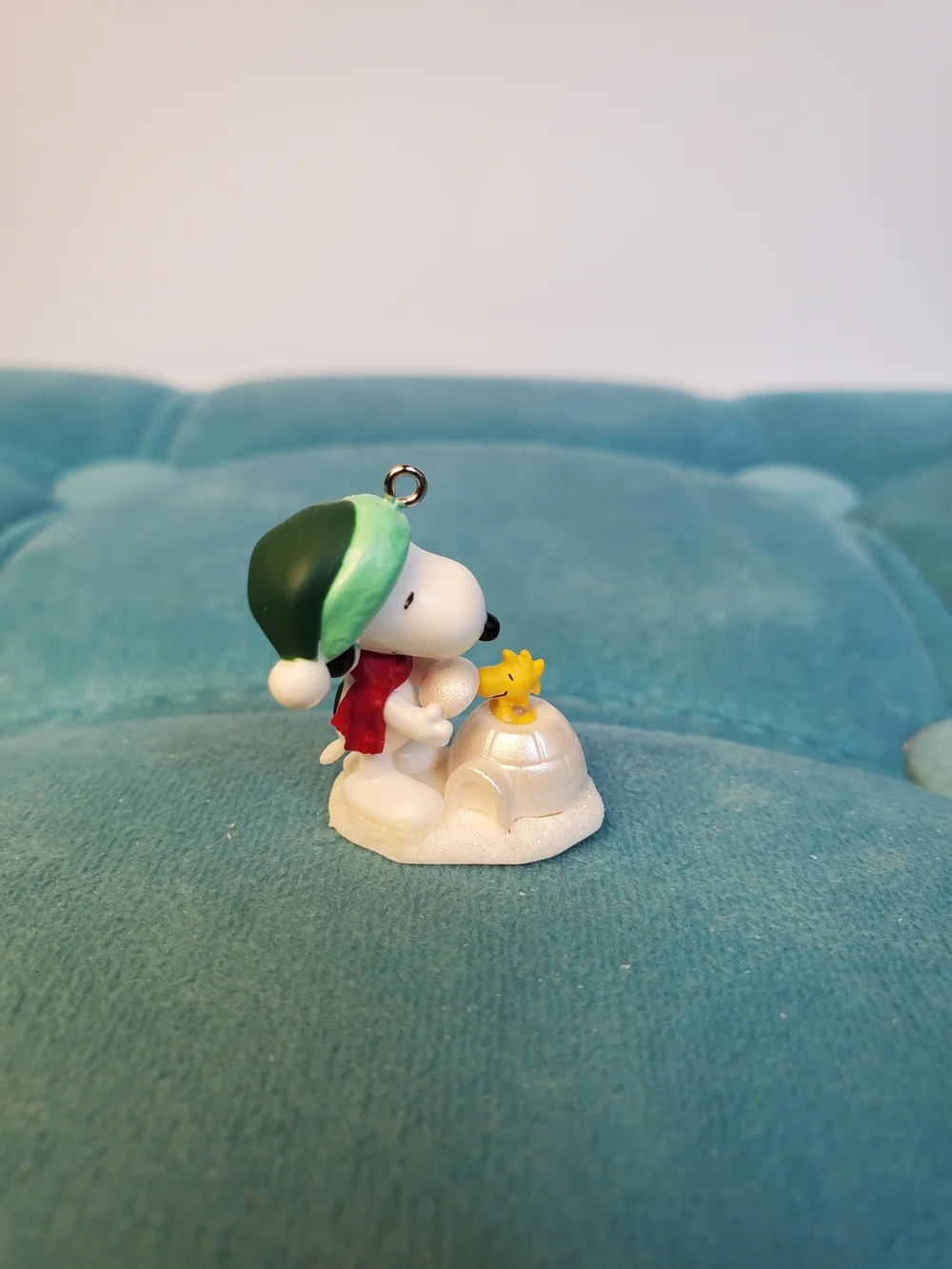 Hallmark Keepsake Mini Ornament Winter Fun with Snoopy 17th Series 2014 QXM8503